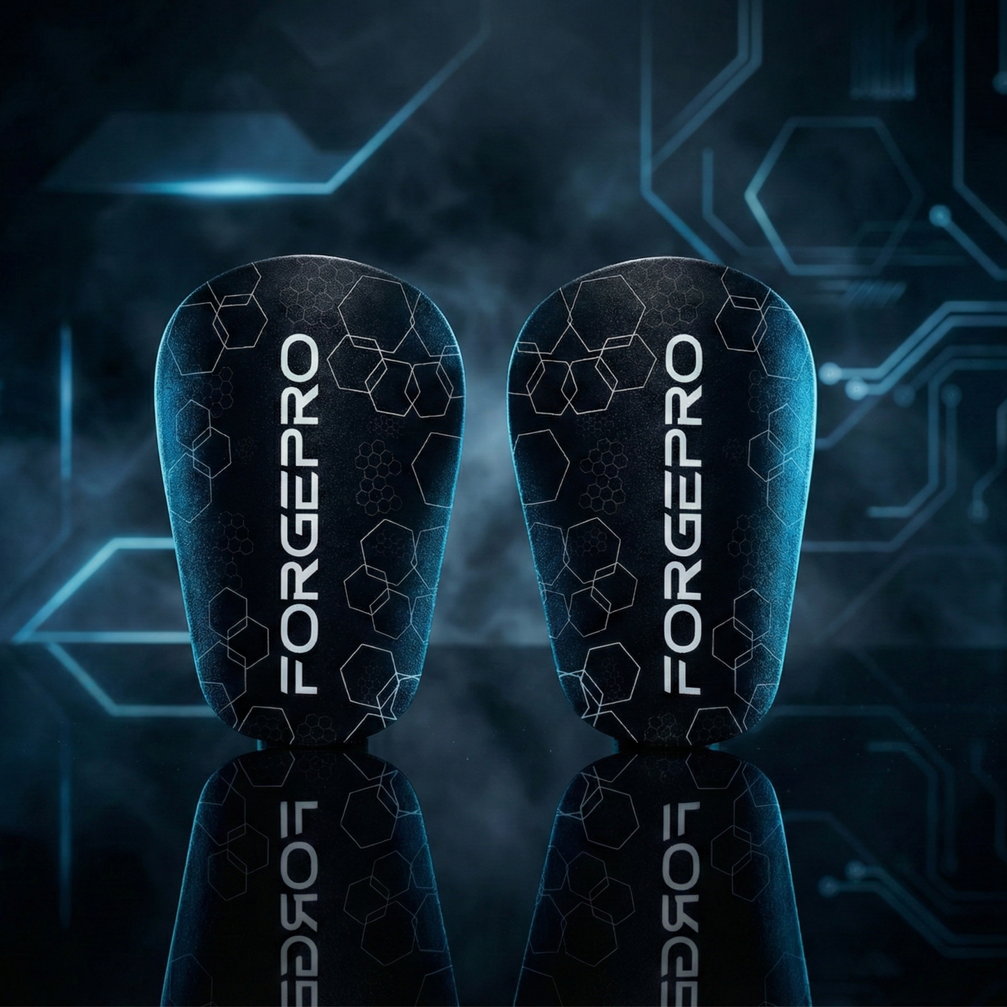 ForgePro Agility Mini Shin Guards — Ultra-Light, Low-Profile Protective Shin Pads for Fast, Agile Players