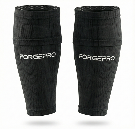 ForgePro Premium Shin Guard Sleeves (2-Pack)