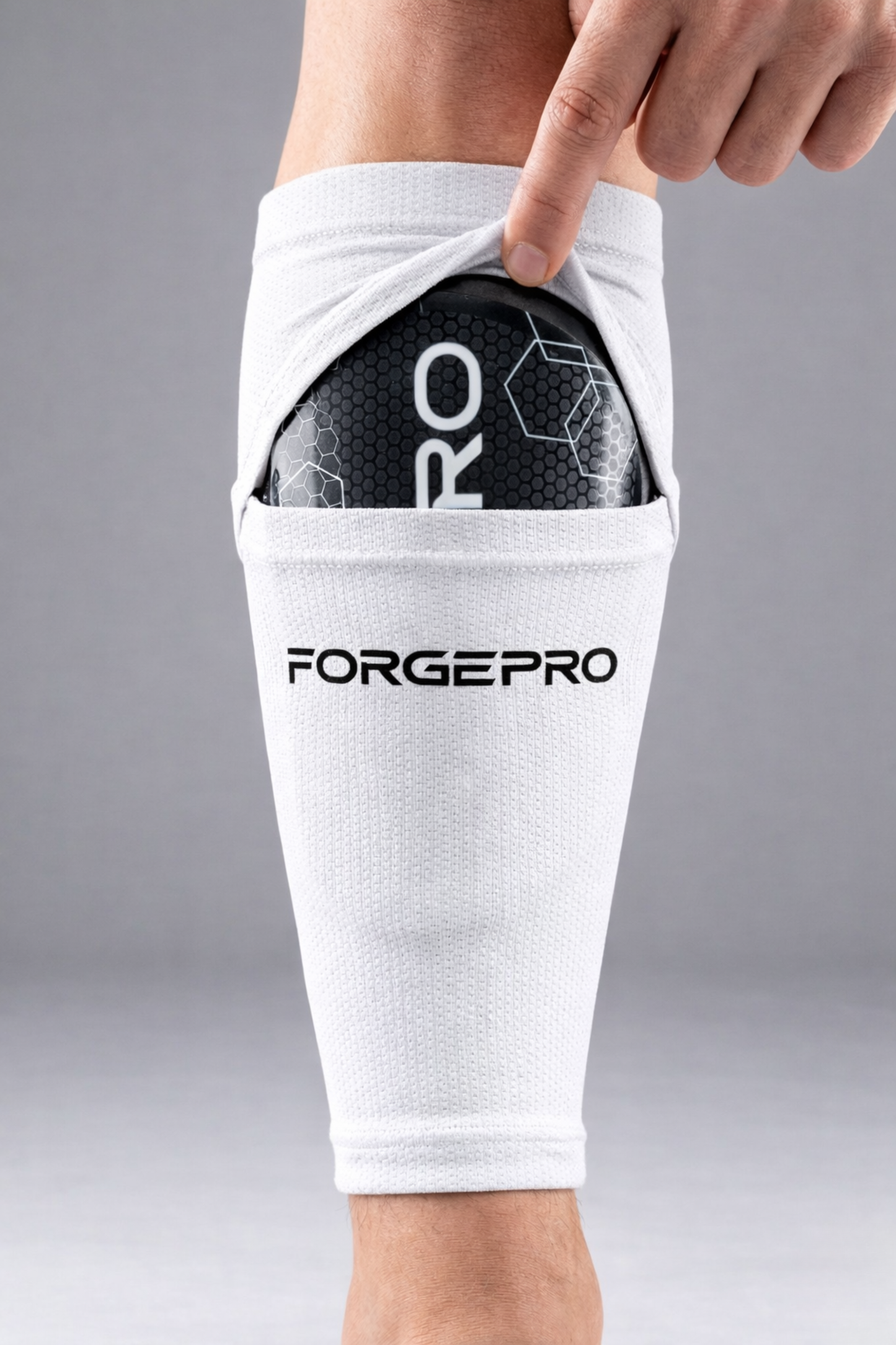 ForgePro Premium Shin Guard Sleeves (2-Pack)