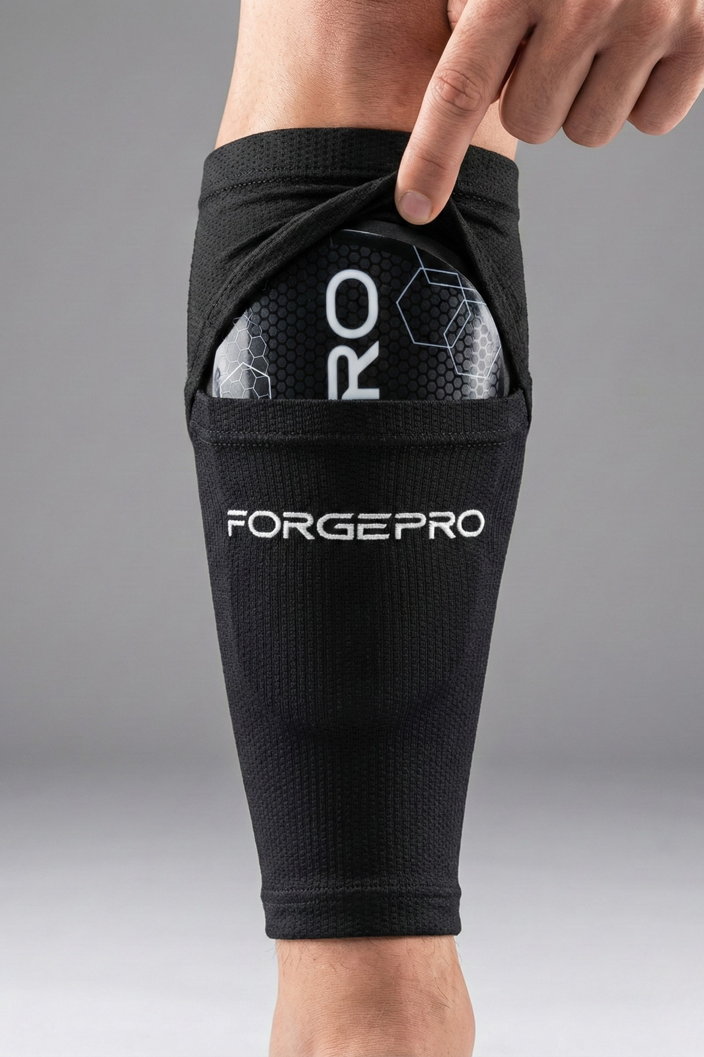 ForgePro Premium Shin Guard Sleeves (2-Pack)