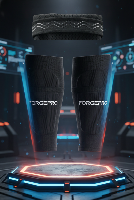 ForgePro Premium Shin Guard Sleeves (2-Pack)